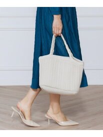 バンピーストライプバッグ ef-de Black イネド バッグ ハンドバッグ ブラック ブラウン ベージュ【送料無料】[Rakuten Fashion]