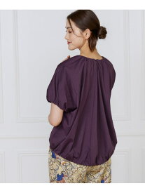 【SALE／10%OFF】ドルマンスリーブカットプルオーバー Le Souk イネド トップス カットソー・Tシャツ ブラウン ブラック パープル【RBA_E】【送料無料】[Rakuten Fashion]