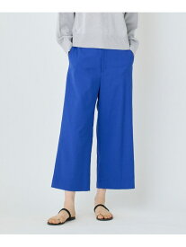 【SALE／60%OFF】ワイドクロップトパンツ 7-IDconcept. セブンアイディコンセプト パンツ その他のパンツ ホワイト ブルー ネイビー ベージュ【RBA_E】【送料無料】[Rakuten Fashion]