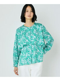 【SALE／60%OFF】《大きいサイズ》ケープディテールブラウス 7-IDconcept. セブンアイディコンセプト トップス シャツ・ブラウス ネイビー グリーン【RBA_E】【送料無料】[Rakuten Fashion]