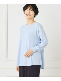 【SALE／45%OFF】ホールガーメントクルーネックニット《Cuoo》 I.T.'S. international イッツインターナショナル トップス ニット グレー オレンジ ブルー ピンク【RBA_E】【送料無料】[Rakuten Fashion]