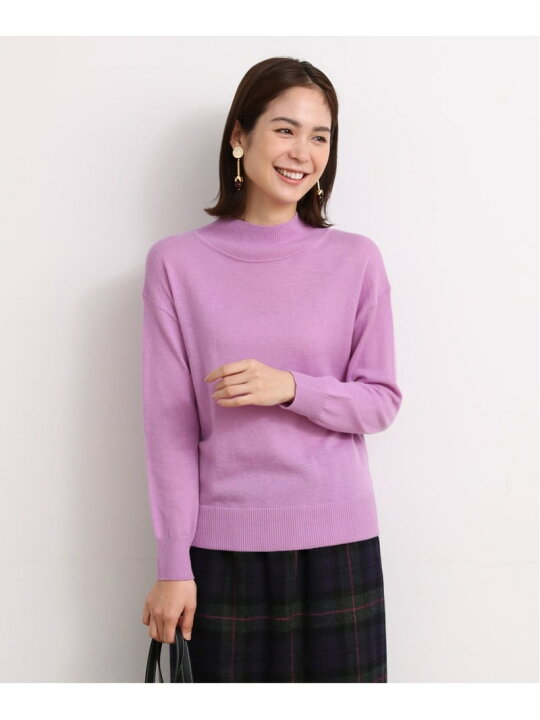 楽天市場】【SALE／62%OFF】小顔見えハイネックニット INED イネド 