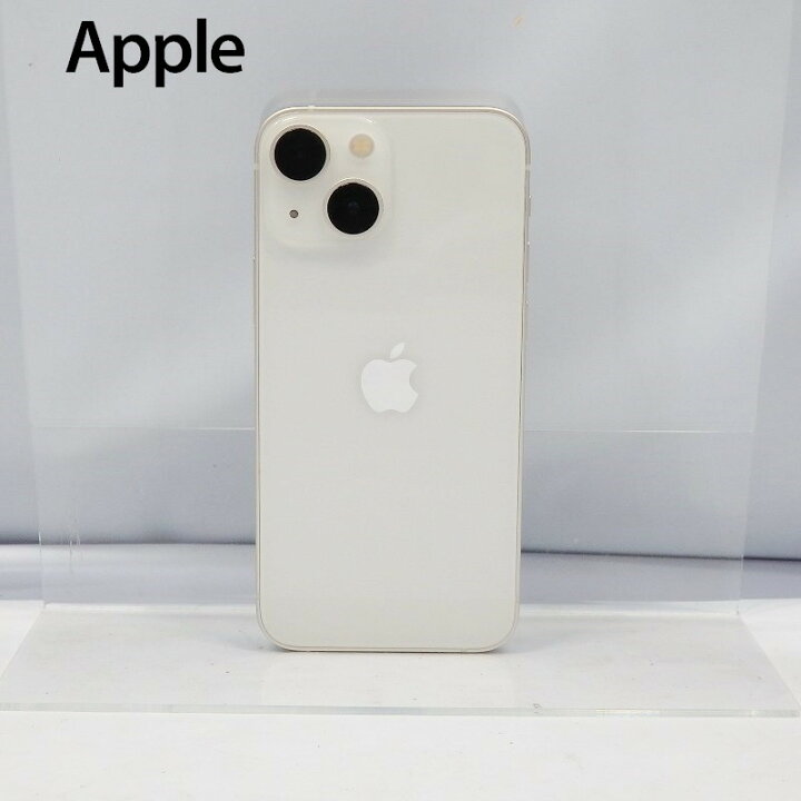 楽天市場】【中古】Apple iPhone13 mini 128GB MLJE3J/A スターライト  