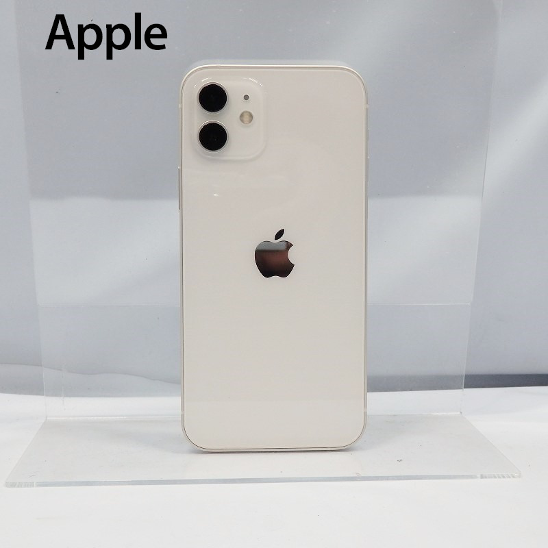 iPhone 12 64GB 中古 スマホ 白ロム Apple SoftBank MGHP3J A ホワイト iOS SIMロック解除済 6ヶ月保証 赤ロム保証 スマフォ 