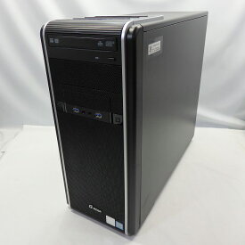 【中古】デスクトップパソコン ツクモ G-GEAR GA7J-E91/T Core i7-7700 3.6GHz メモリ32GB HDD2TB+SSD2TB DVDマルチ GeForce GTX 1060 Win10Pro 1年保証【E】