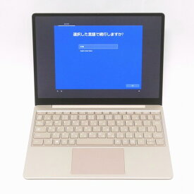 【インバースの日】中古 パソコン ノートパソコン マイクロソフト Surface Laptop Go 1943 Core i5-1035G1 メモリ8GB SSD128GB 12インチ Windows10HomeS サンドストーン 1年保証【大阪出荷】