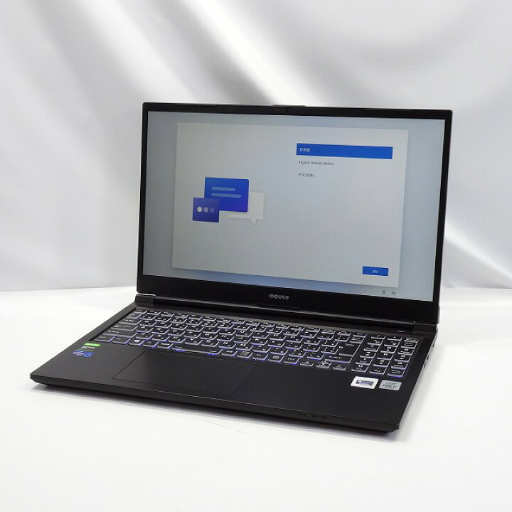楽天市場】【中古】MOUSE COMPUTER G-Tune P5-CML Core i7-10750H 