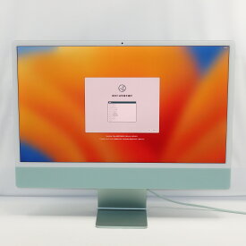 【限定12%OFFクーポン】【 中古 】Apple iMac 2021 MJV83J/A M1 メモリ8GB SSD256GB グリーン Ventura 24インチ 1年保証 【レビュー特典：延長保証】デスクトップパソコン