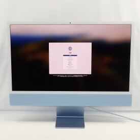 【限定12%OFFクーポン】【 中古 】Apple iMac 2023 MQRQ3J/A M3 メモリ8GB SSD256GB ブルー Sonoma 24インチ 1年保証 【レビュー特典：延長保証】デスクトップパソコン