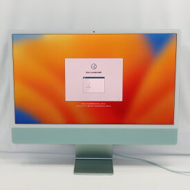 【限定12%OFFクーポン】【 中古 】Apple iMac 2021 MJV83J/A M1 メモリ8GB SSD256GB グリーン Ventura 24インチ 1年保証 【レビュー特典：延長保証】デスクトップパソコン
