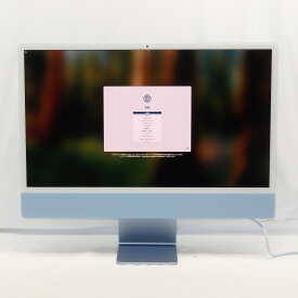 【限定12%OFFクーポン】【 中古 】Apple iMac 2021 Z14M0011KJ/A M1 メモリ8GB SSD256GB ブルー Sequoia 24インチ 1年保証 【レビュー特典：延長保証】パソコン デスクトップパソコン