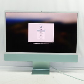 【限定12%OFFクーポン】【 中古 】Apple iMac 2023 MQRA3J/A M3 メモリ8GB SSD256GB グリーン Sonoma 24インチ 1年保証 【レビュー特典：延長保証】デスクトップパソコン