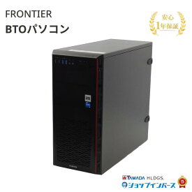 中古 FRONTIER BTOパソコン Core i5 12400F 第12世代CPU メモリ16GB SSD1TB NVIDIA GeForce RTX 3060 Windows11Home 1年保証 レビュー特典：WPS Office パソコン デスクトップパソコン フロンティア 中古パソコン