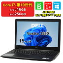 【SUMMER SALE】【全品11%OFFクーポン】【中古】DELL Vostro 3590 P75F Core i7-10510U メモリ16GB SSD256GB Windows11Home 15インチ フルHD DVDマルチ 1年保証【レビュー特典：Office】 パソコン ノートパソコン【E】【楽天CP06】