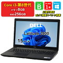 【マラソンセール】【全品10%OFFクーポン】【レビュー特典：Office】【中古】DELL Latitude 3500 P86F Core i3-8145U メモリ8GB SSD256GB Windows11Home 15インチ 1年保証 パソコン ノートパソコン【E】