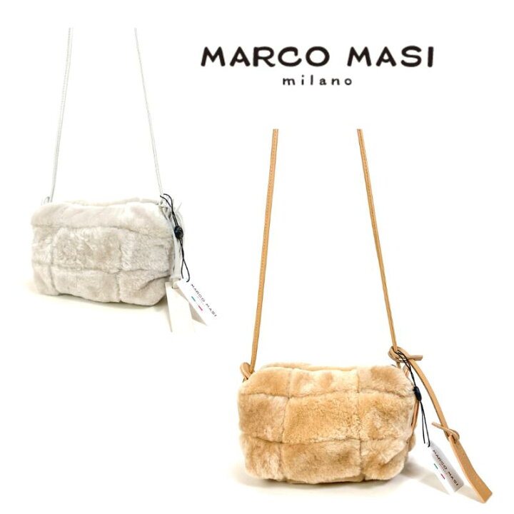 楽天市場】【送料無料】正規品 ムートン ショルダーバッグ Marco Masi  