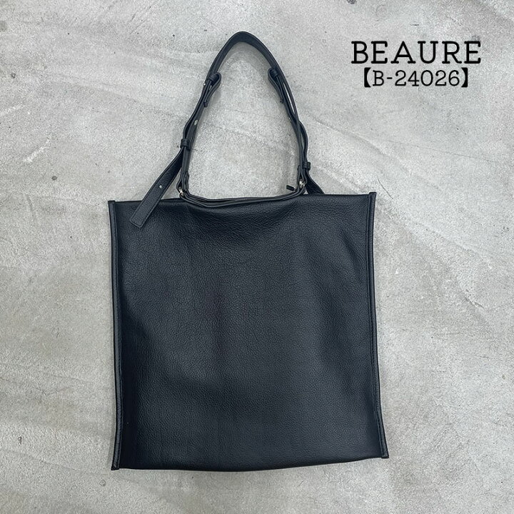楽天市場】【送料無料】レザートート BEAURE ビュレ b-24026 