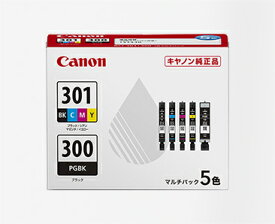 CANON純正インク　BCI-301+300/5MP マルチパック