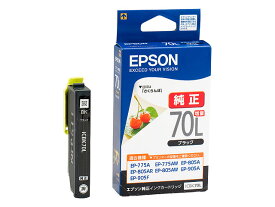 EPSON純正インク　ICBK70L　ブラック増量