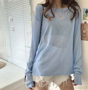 【送料無料】ビーチ カバーアップ ラッシュガード Tシャツ レディース トップス 水着 長袖 プルオーバー 体型カバー ゆったり 大きいサイズ 3L 4L