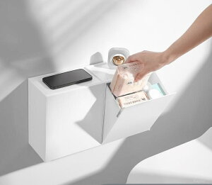 【送料無料】ダストボックス 収納 ゴミ箱 トイレポット ゴミ箱 収納 壁掛け リビングルーム収納ケース ウォールボックス 収納ケース
