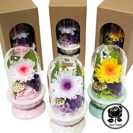 【あす楽】 お供え ミニドーム 花 仏花 プリザーブドフラワー お悔やみ 仏壇 枯れない 仏花 花 お盆 新盆 初盆 お彼岸 一周忌 法要 ペット 即日発送 送料無料 商品番号017