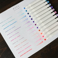 マルライナー単品販売 MARU liner マルライナー MARU 013~024 蛍光ペン ドットペン ぷにぷに触感 書き出…