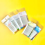 新色が新たに仲間入り！全6種になった6色セット 単品よりお得！新感覚蛍光ペン MARU liner マルライナー …