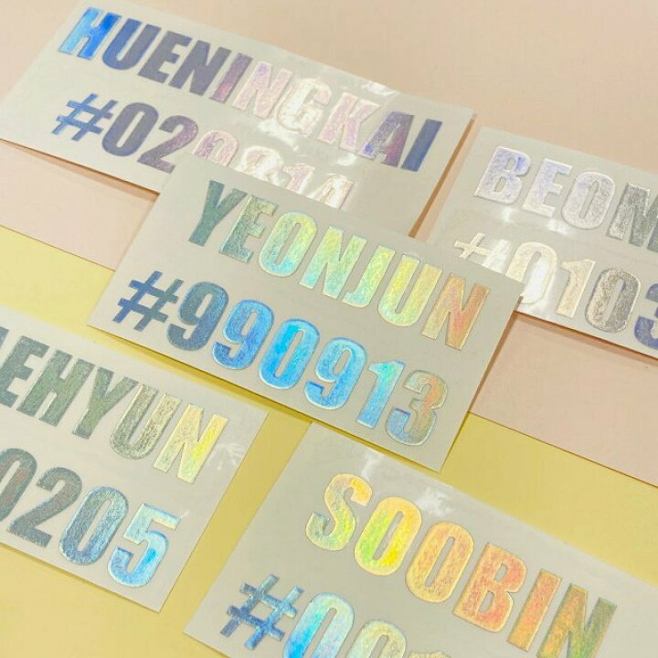 楽天市場】K-POPグッズ TXT トゥモローバイトゥギャザー ホログラム 
