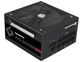 Apexgaming AGシリーズ 80 PLUS GOLD認証 850W フルプラグインATX電源 10年保証 PSU AG-850M-V2-JP PSEケーブル (850W)