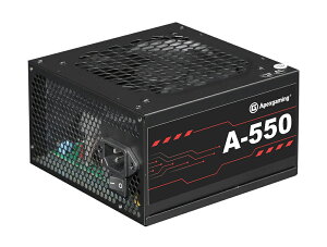 Apexgaming AV[Y 80 PLUS BronzeF 550W ATXd 3Nۏ PSU A-550-JP PSEP[u (550W)