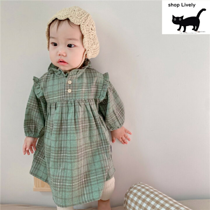 楽天市場】キッズ かわいい ワンピース ベビー服 80 90サイズ ベビー 