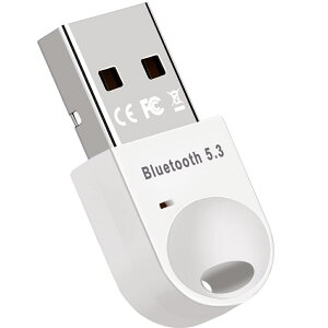 Bluetooth 5.3 USBA_v^ Ver5.3  x  ȓd apt-X EDR/LEΉ Windows 11/10/8.1(32/64bit)Ή MacΉ