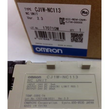 新品◆送料無料◆ OMRON オムロン 位置制御ユニット CJ1W-NC113◆ 6ヶ月保証のサムネイル