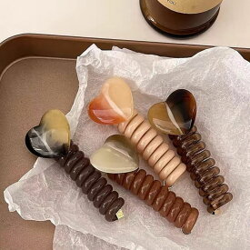 ワイヤーポニー ヘアワイヤー 4色 4本 セット アレンジワイヤー ヘアゴム ヘアアクセサリー 大人っぽい 紐 まとめ髪 シンプル 大人カジュアル 巻き付け ヘアアレンジ 結婚式 まとめ買いにもおすすめ