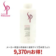 【先着2万円以上購入でおまけ付】【正規取扱店】ウエラ wella SP カラーセーブ コンディショナー 1000ml(…