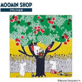 MOOMIN TRIBUTE WORKS ハンカチ パパの休日 イエロー ハンカチ ハンカチーフ キャラクター イラスト かわいい 北欧 おしゃれ 贈り物 ギフト プレゼント 送別 入学祝い 誕生日プレゼント レディース キッズ 大判 鈴木マサル 50 50 ムーミン ムーミンパパ ムーミンママ