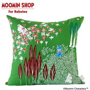 MOOMIN TRIBUTE WORKS �N�b�V�����J�o�[ 45×45cm �����ɂ���� �O���[�� �N�b�V�����J�o�[ 45 45 �k�� ���킢�� �z �`���b�N �t�@�X�i�[ �C���e���A ��؃}�T�� ���[�~�� �X�j�t �X�i�t�L�� �~�C �~�B 