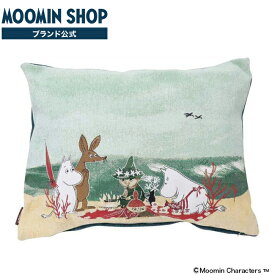 MOOMIN ムーミン 海辺のピクニック ゴブランクッション 北欧 ムーミン谷 おしゃれ かわいい 女性 フィンランド キャラクター キャラ グッズ クッション ゴブラン インテリア オシャレ クリスマス 新生活特集