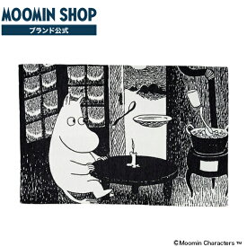 MOOMIN ムーミン 不思議なお客さん ラグマット 北欧 ムーミン谷 おしゃれ かわいい 女性 フィンランド キャラクター キャラ グッズ フロアマット マット ラグ すべりどめ すべり止め インテリアマット