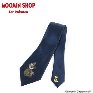 MOOMIN MOOMIN x ALPHA CREATION スナフキン ネクタイ ネイビー 05395360601