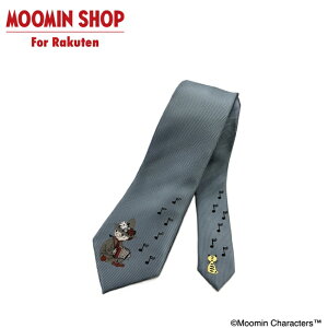 MOOMIN MOOMIN x ALPHA CREATION スナフキン ネクタイ グレー 05395360602