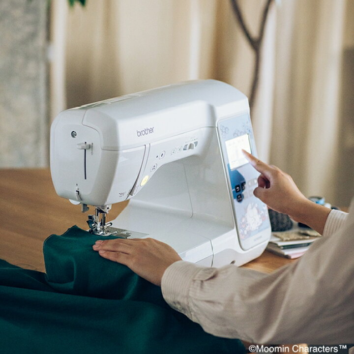 楽天市場】【お取り寄せ商品】ムーミン Brother 刺繍 ミシン NE1000MW 
