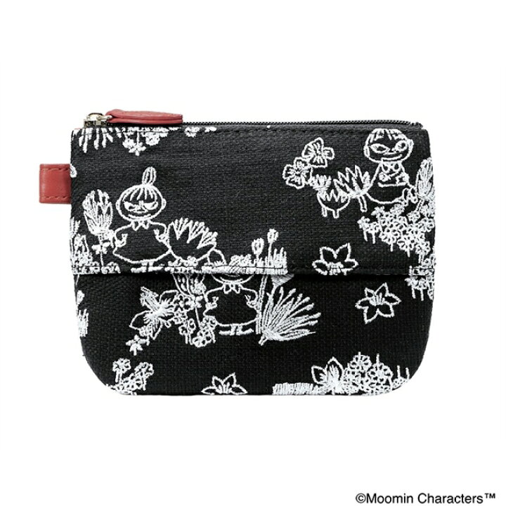 楽天市場】リトルミイ ムーミン谷のお花畑 刺繍バッグ＆ポーチ