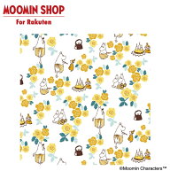 MOOMIN ラッピング ミニペーパー 包装紙 イエロー 2枚入 ムーミン ムーミンママ リトルミイ