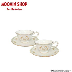 【公式店限定】MOOMIN NARUMI Rose in the garden ムーミンママ ペアカップ＆ソーサ—