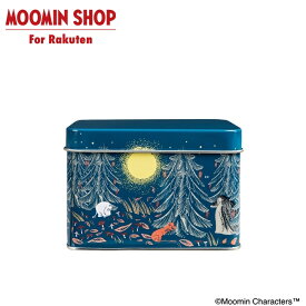 MOOMIN ムーミン ティーバッグ缶 forest blue