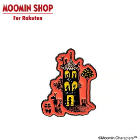 MOOMIN ムーミン ピンバッジ ムーミンハウス ピンク 【PINBOX】