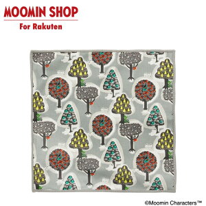 MOOMIN TRIBUTE WORKS 眼鏡クロス 森のいろいろ GY