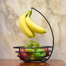 バナナスタンド バナナホルダー 果物かご フルーツバスケット フルーツかご 吊るす 掛ける バナナハンガー おしゃれ シンプル キッチン収納 バスケット バナナ立て バナナ掛け つり下げ キッチン収納